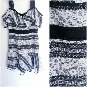 ❤️ Cocktail Dress Off Shoulder Black White